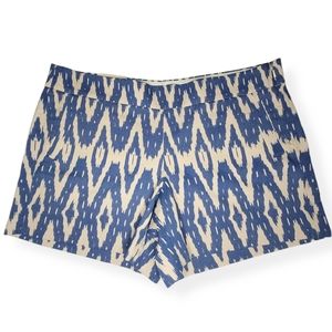 J. Crew Chino City Fit Aztec Print Shorts
